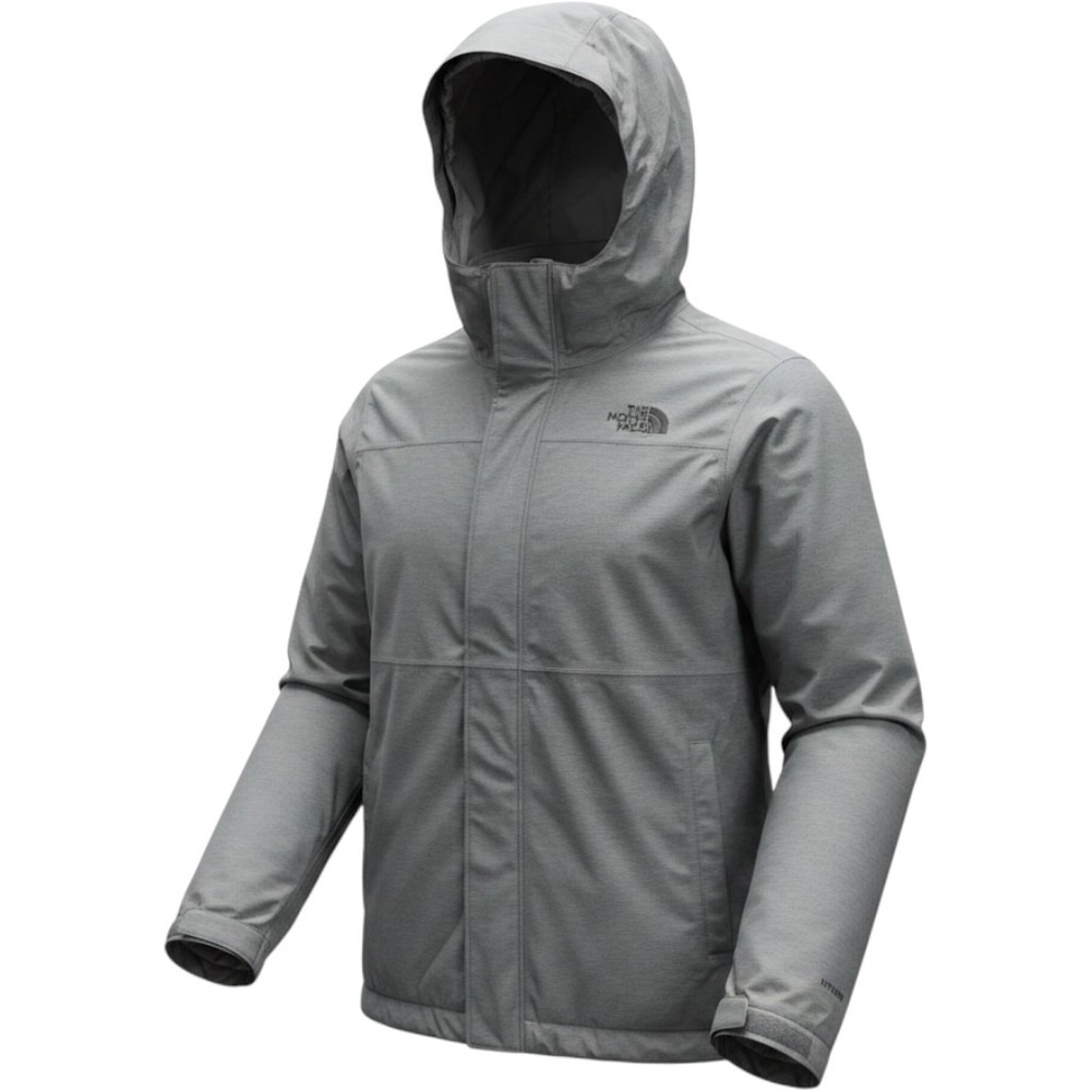 The North Face Youth Fleece-Lined Hooded Jacket Grey 10/12